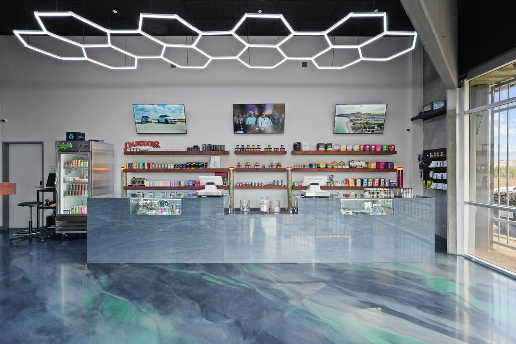 highlands reserve dispensary interior store